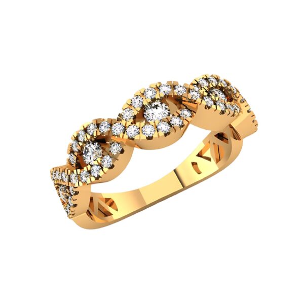 Infinity Gemstone Band