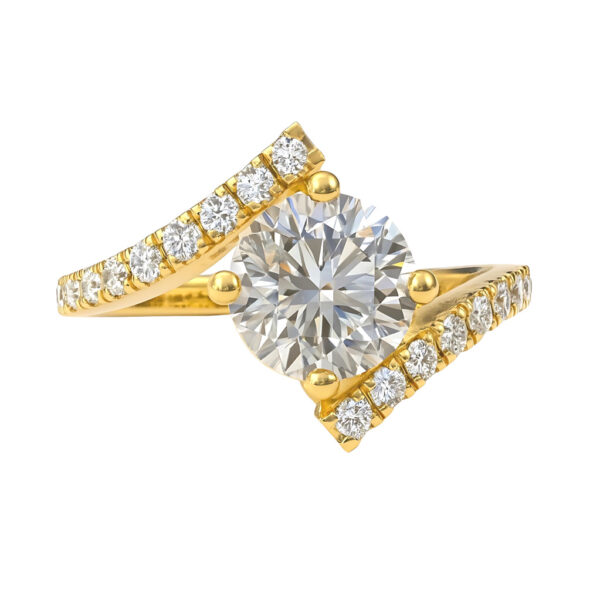 Round Cut Infinity Embrace - Image 2